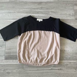 Loft color block blouse